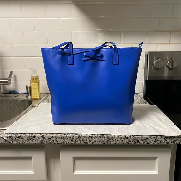 Kate Spade Royal Blue Tote Bag - Picture 1 of 10